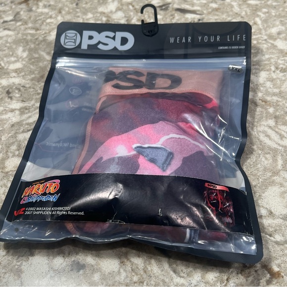 PSD x Naruto Shippuden Naruto Uzumak “Weapons” Boxer Brief Size XXL Red NEW - Picture 6 of 7